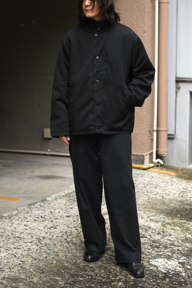 A.PRESSE / Vintage US NAVY N-4 Deck Jacket (Black)