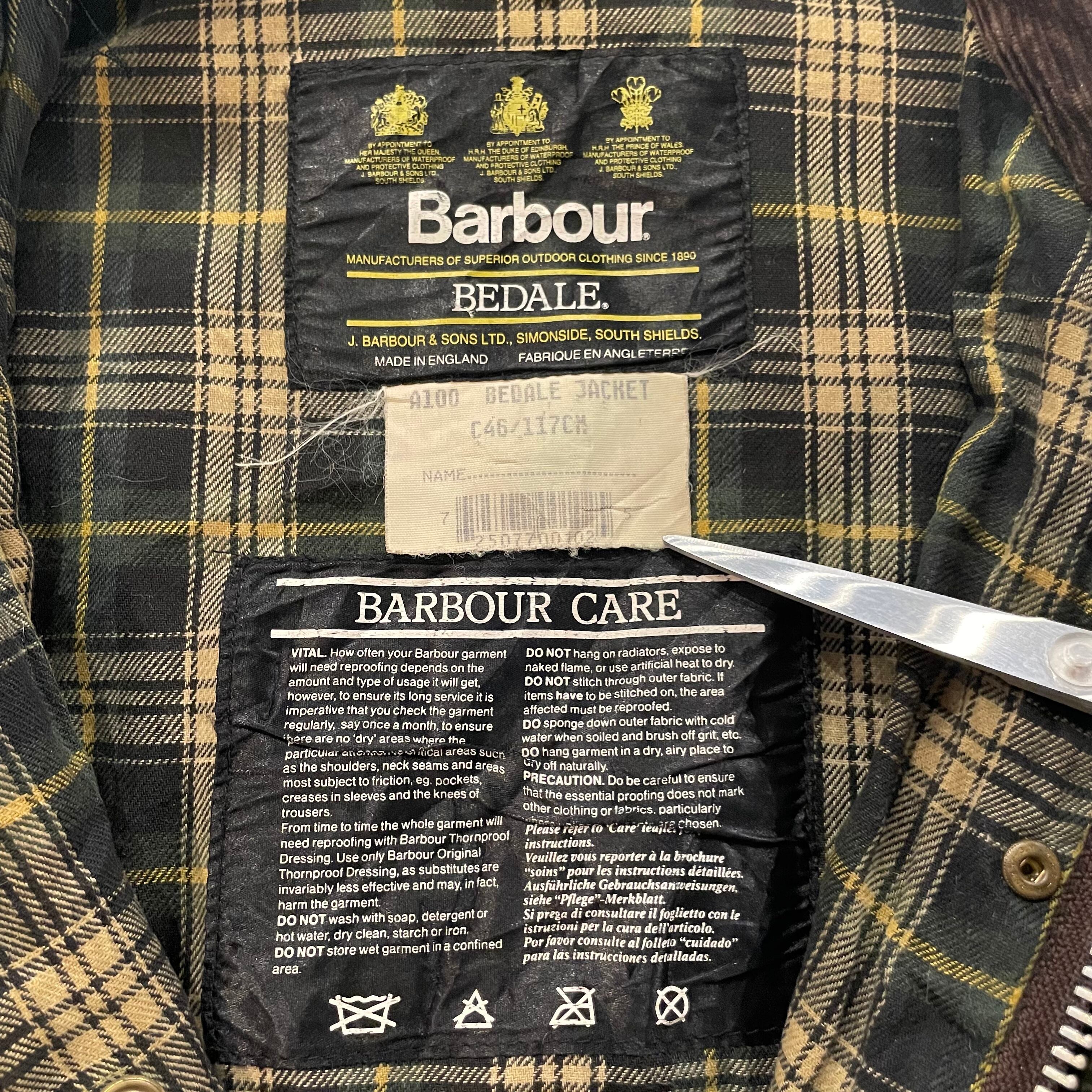 SALE(BA02-0005) Barbour BEDALE Oiled Jacket バブアー ビデイル オイルドジャケット オイルド ジャケット  C46 古着 | Flaps(フラップス) 公式サイト - Flaps Online Shop(フラップス オンラインショップ)