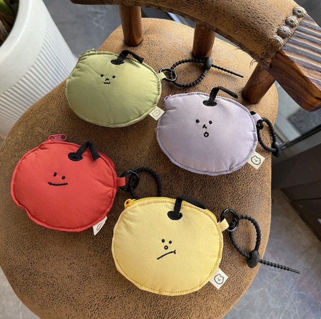 韓国ファッション カジュアル 可愛い小銭入れ コインケース airpodsケース ミニ財布 ポーチ エアポッズ