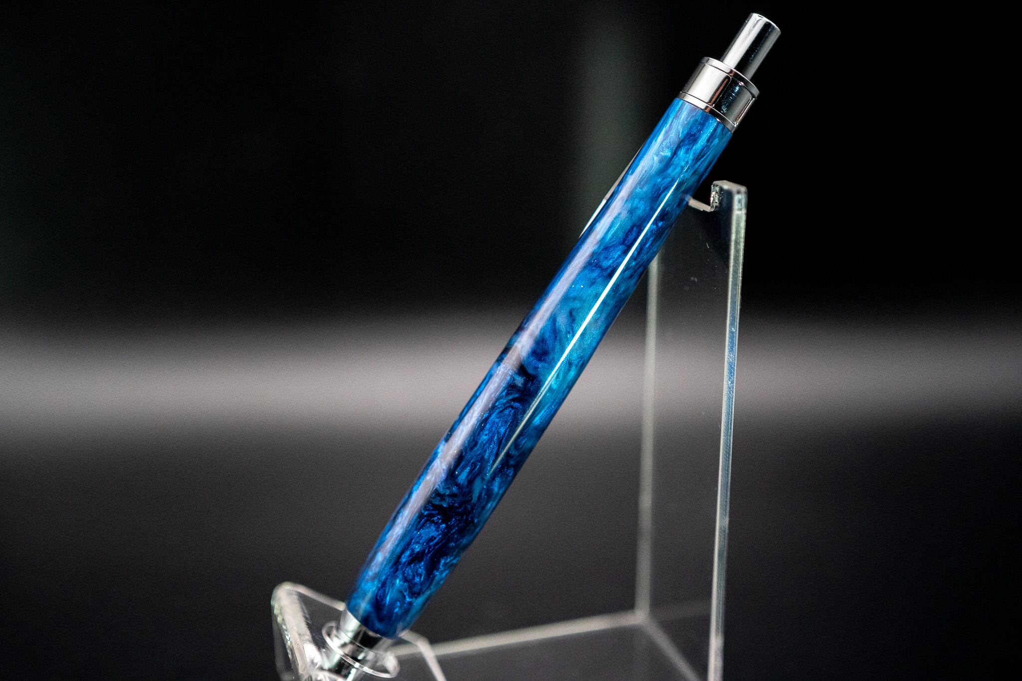 レジン silver BP | 木軸ペン工房 金杢犀