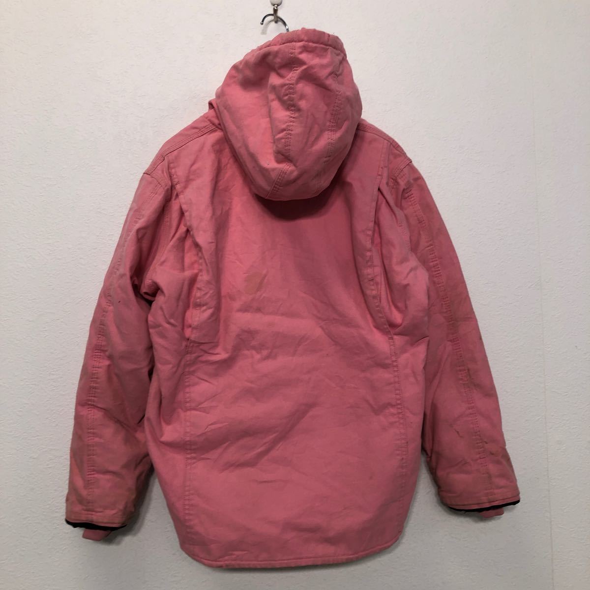 SCHMIDT ワーク ジャケット 14-16 160〜 ピンク シュミット 裏ボア