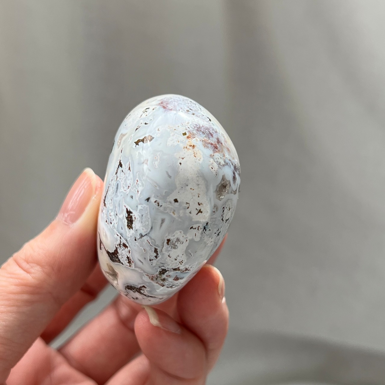 オーシャンジャスパー*パーム*天然石インテリア*天然石置物*握り石*23033298