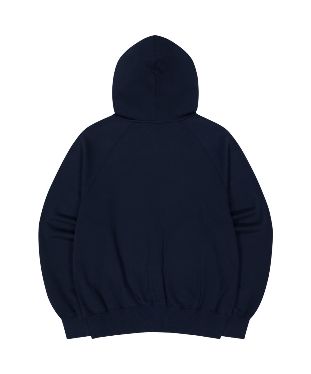 ☆[RESELL][COYSEIO] COYSEIO X BLYTHE GRAPHIC ZIP-UP HOODIE NAVY