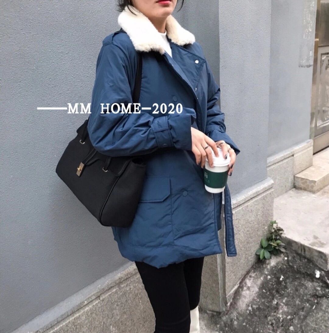 ファー付き　ショートジャケット　AJ42441-952