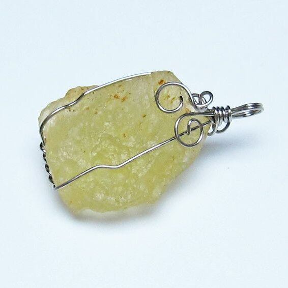 リビアングラス ペンダント 一点物 メール便可 112-13759