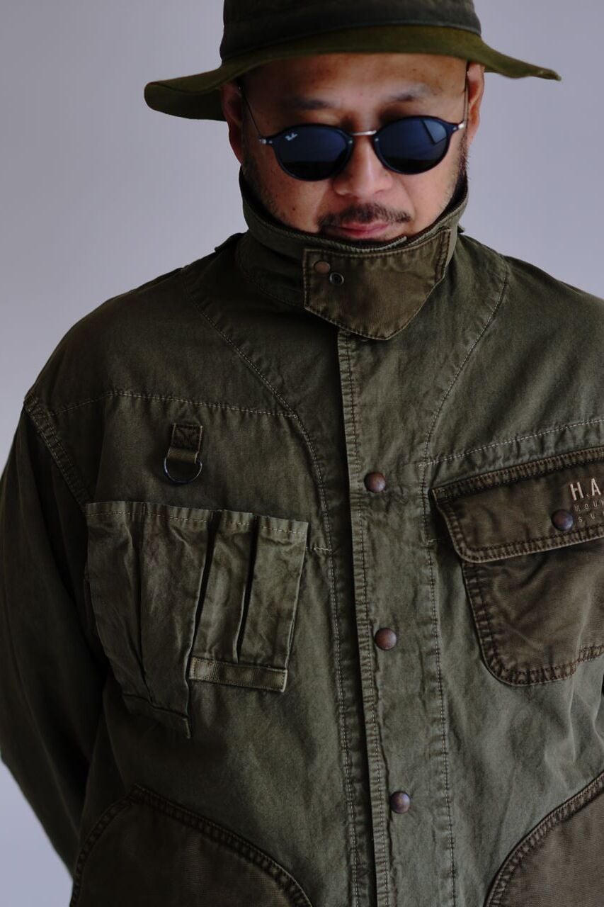 10/3 ☆【25-26秋冬新作】HKT719 ハンティングカバーオール | H.A.K.U