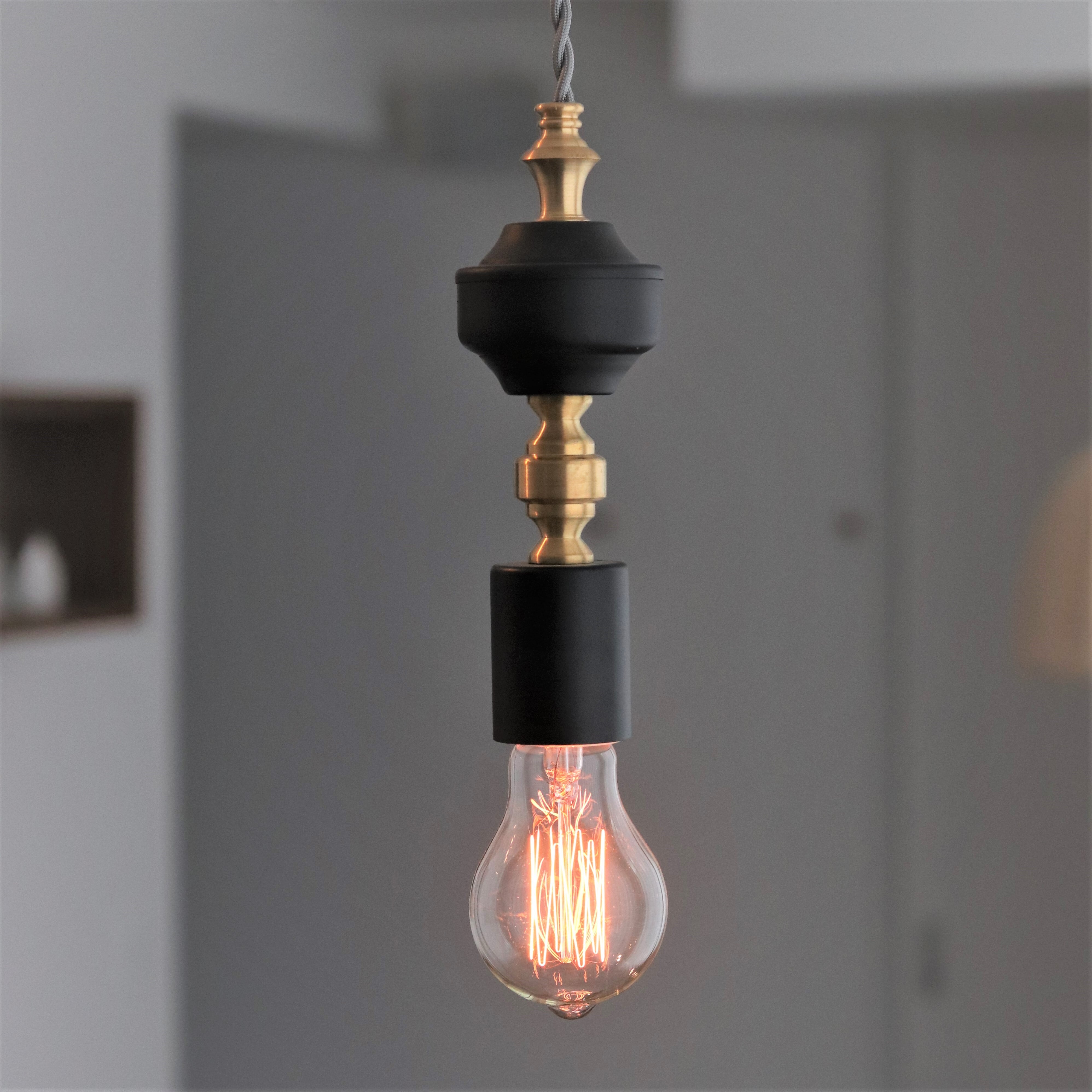 照明】KARIA PENDANT LAMP BK【3848】 | ジーフラットインテリア