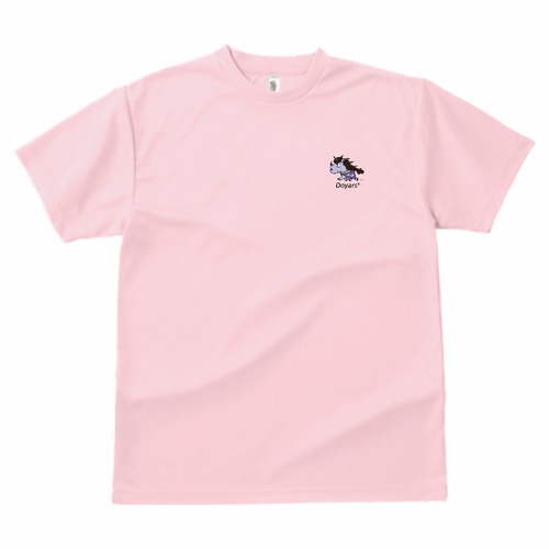 ドライTシャツ ライトピンク 左胸 [ベヒーモス][メテオ][Doyars]