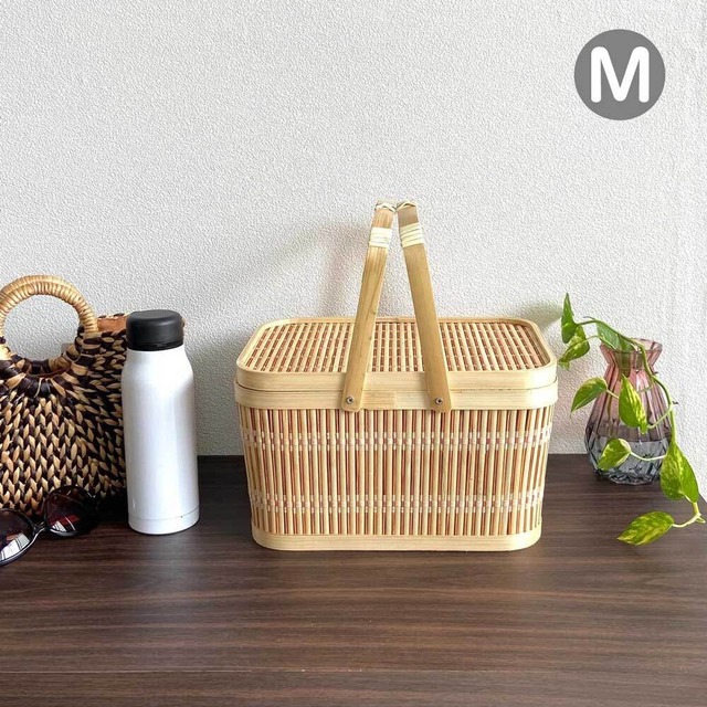 竹 ピクニックバスケット Mサイズ 　(BBA-700M)