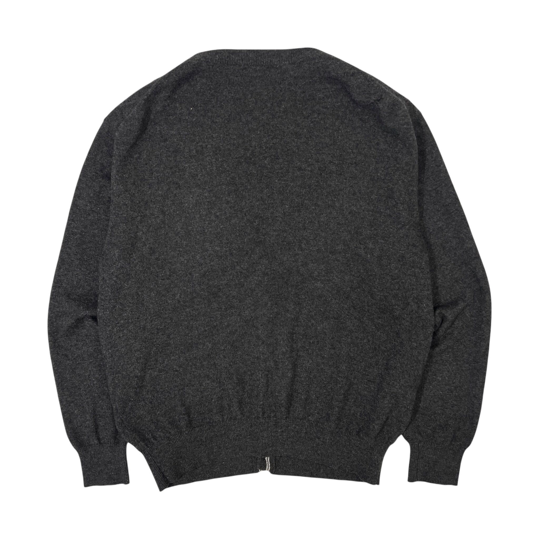 DAKS ダックス カシミヤ100% デザイン ニットカーディガン L 