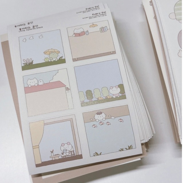 every doi〔sticker set -4種類- 〕