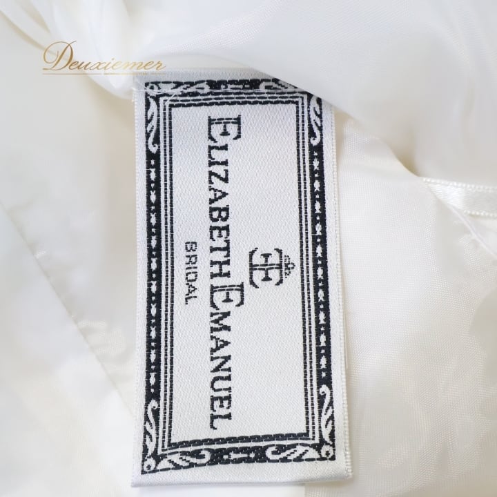 ウエディングドレス Elizabeth Emanuel エリザベスエマニュエル 結婚式