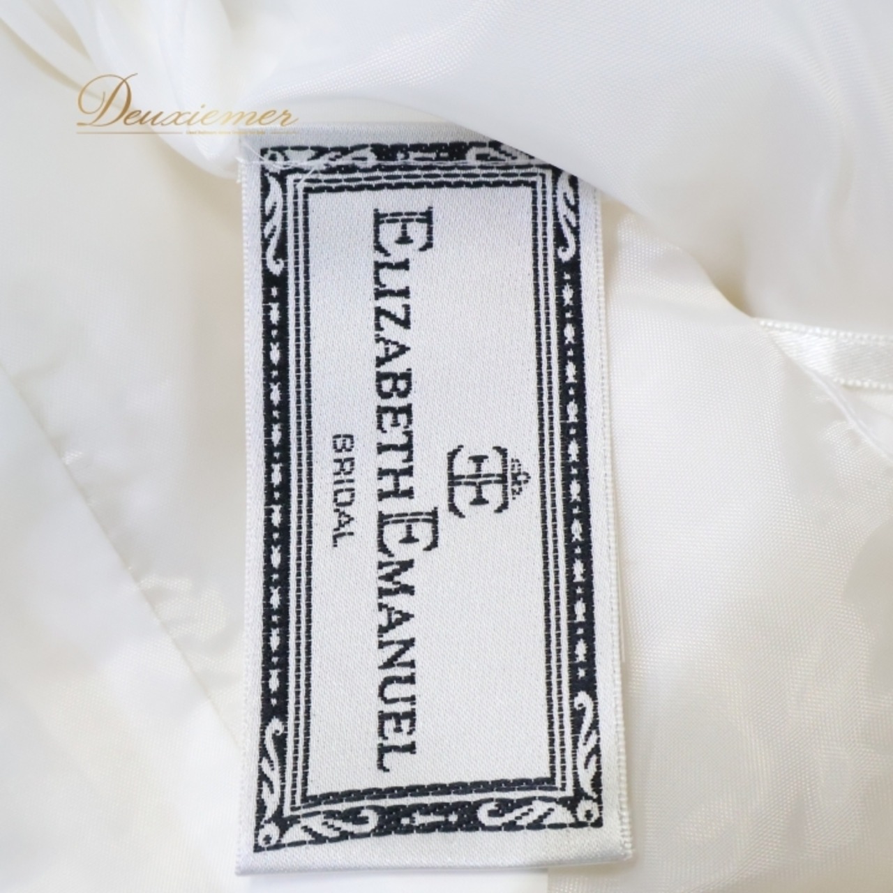 ウエディングドレス Elizabeth Emanuel エリザベスエマニュエル 結婚式 イギリス 英国製 ホワイト系 前撮り コスプレ 撮影 レース 花 アイボリー 中世 ロイヤル クラシック 結婚衣装 チュール ベール フォーマル パーティー ドレス プリンセススタイル ブランド エレガント 清楚 シンプル 上品 かわいい 高級感 ロマンティック パーティー用