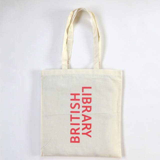 British Library tote bag Teal ／ 英国図書館バッグ（サンゴ） ／ エコバッグ・トートバッグ