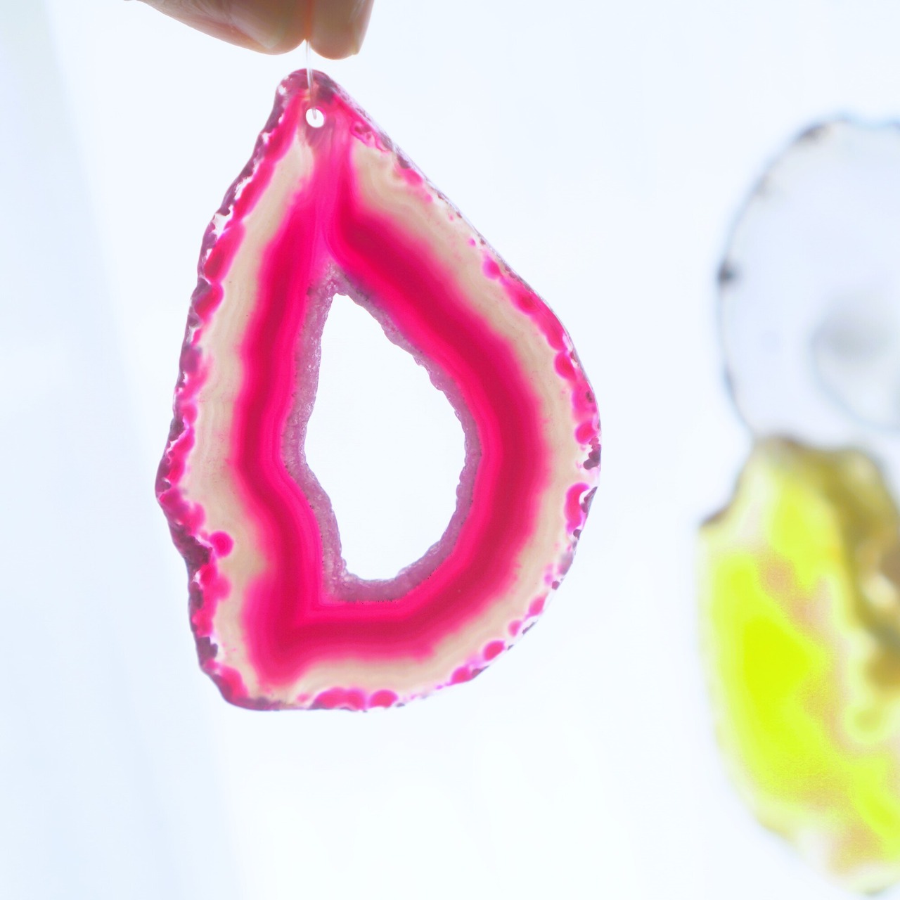 Dream Beach - アゲートヒーリングチャイム / Agate Sun Catcher Wind Chime 081