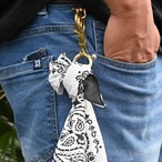 【WHITE】BANDANA　LINK　