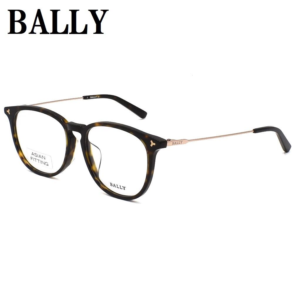 BALLY EYEWEAR GLASSES FRAME ASIAN FIT BY5048D 052 53 HAVANA GOLD
