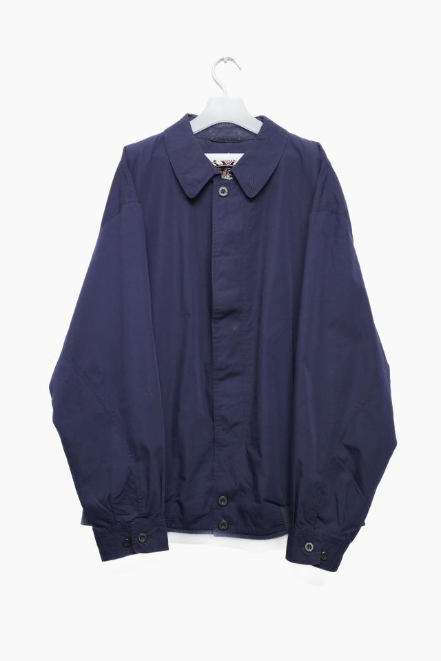 90's "Burberry's" Fly-Front Short Blouson