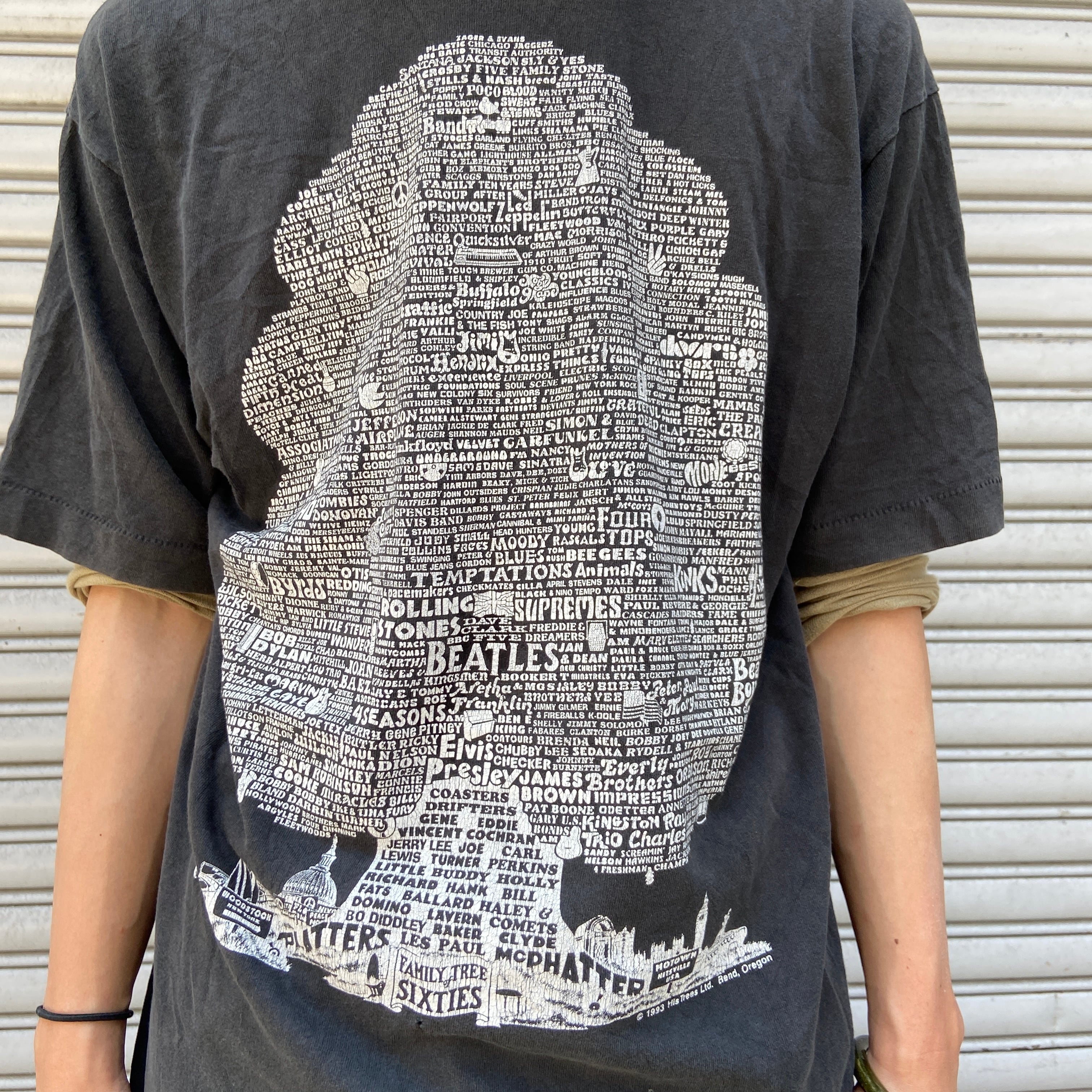 送料無料』90s FAMILY of TREE SIXTIES バンドTシャツ 黒XL | 古着屋 Uan