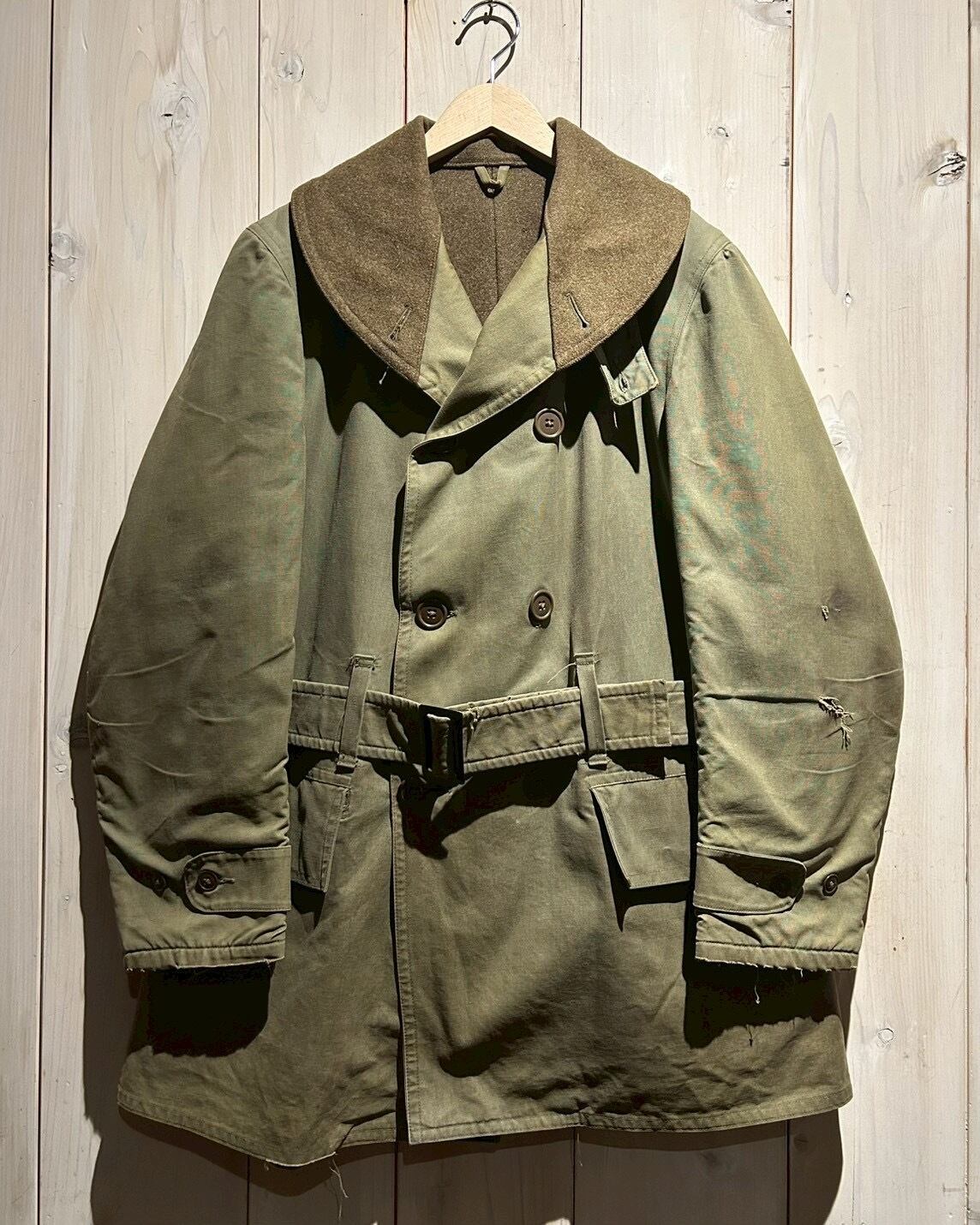a.k.a.C.a.k.a vintage】40's Vintage U.S. Army M-38 Mackinaw Coat