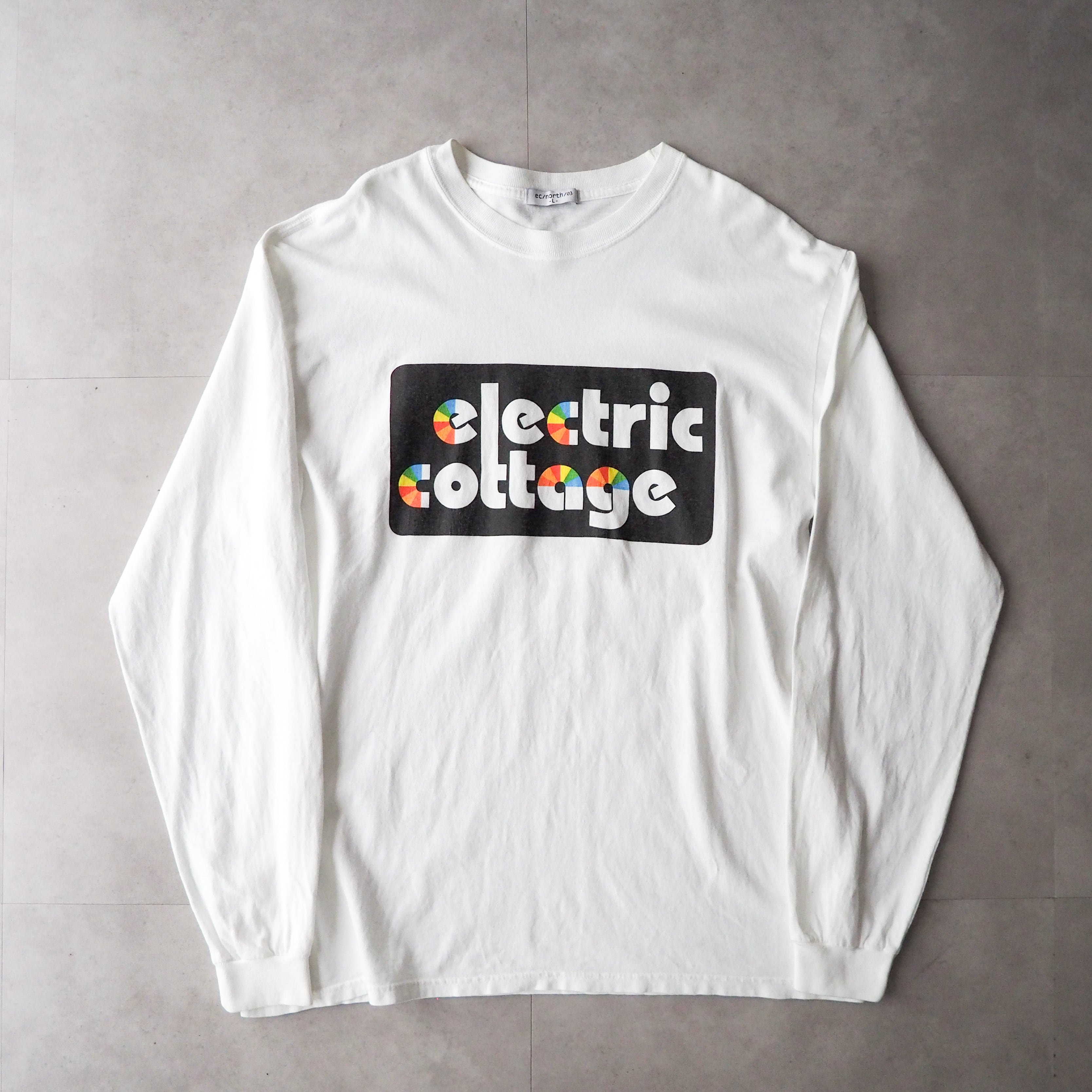 2003s “ELECTRIC COTAGE” logo long sleeve tee エレクトリック