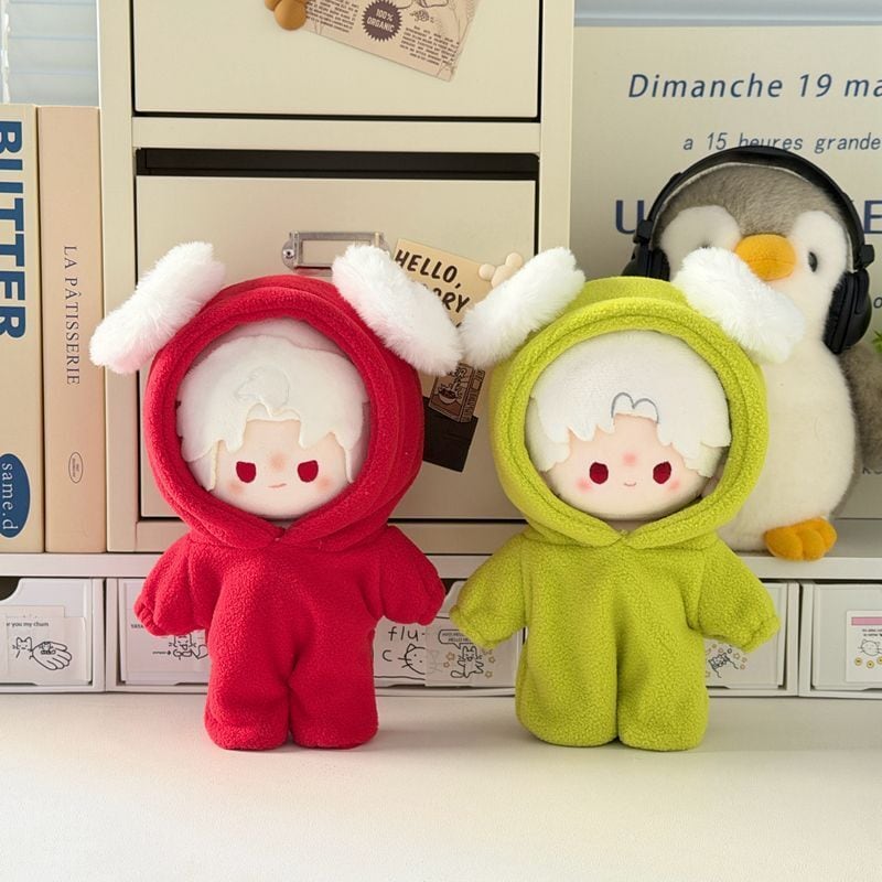 20cm 着せ替えぬいぐるみ 無属性 着せ替え人形 コットンドール 綿人形