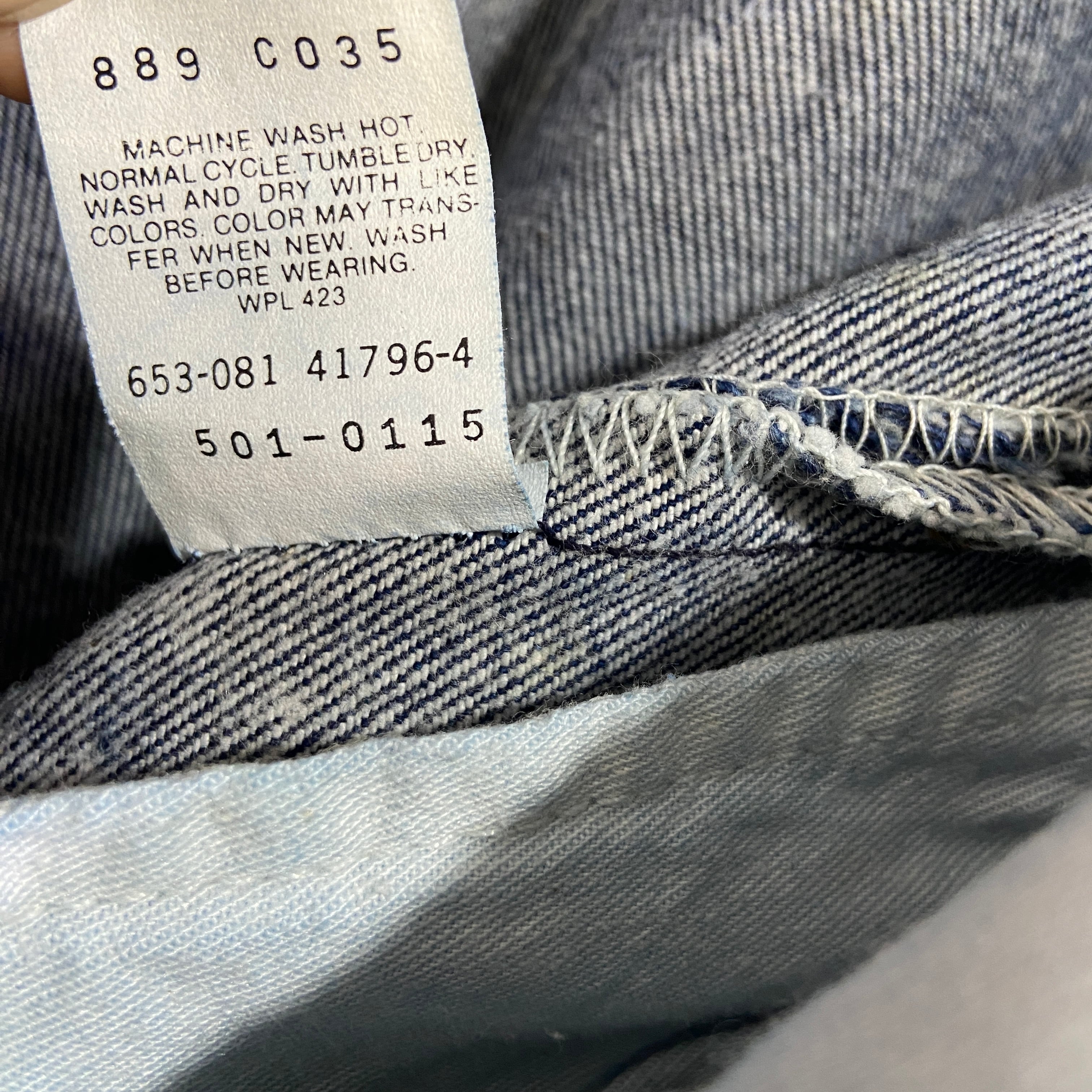 美品 90s USA製 リーバイス 501 デニムパンツ 真紺 W33 L32 | 古着屋 Uan