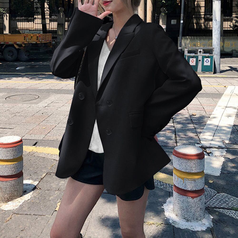 テーラード ジャケット レディース 春夏秋 韓国 薄手 アウター きれいめ 通勤 通学 OL シンプル おしゃれ 大人 カジュアル ビジネス オフィス ゆったり 無地 大人可愛い 大人女子