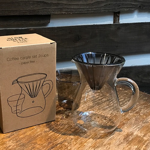 コーヒーカラフェセット プラスチック 2cup (KINTO SLOW COFFEE STYLE)