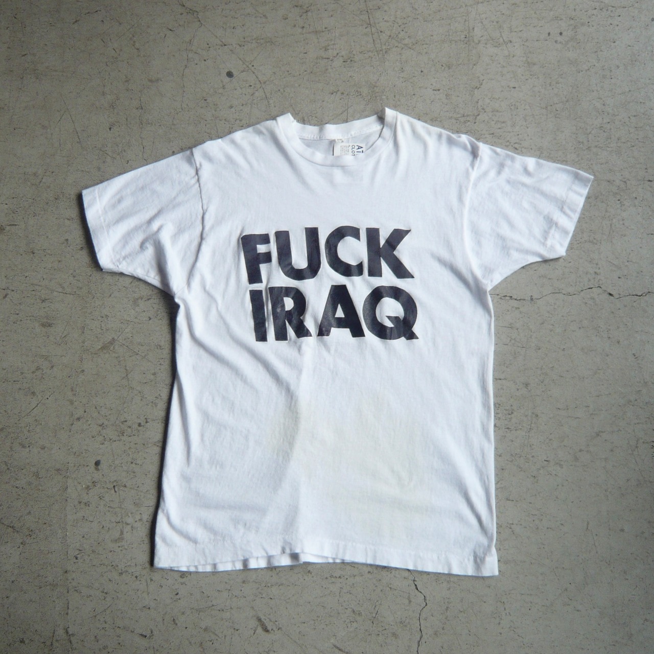 80s FUCK IRAQ Tシャツ