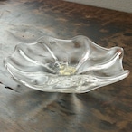 【再入荷】Glass Plate ガラス プレート 金箔 M (幅 24.5 cm )