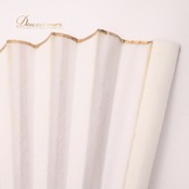 フラメンコ 小物 Abanico Español 32cm アバニコ ホワイト系 ベージュ系 ゴールド系 扇子 せんす 白 クリーム色 柄 模様 小道具 ダンス小物 練習 レッスン 舞台 発表会 イベント ダンス ステージ フラメンコ小物 明るい シンプル