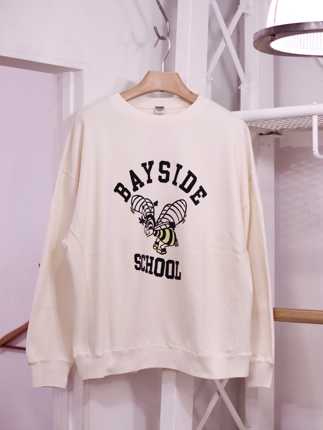 【BARNS OUTFITTERS】COMFY MIDDLE WEIGHT PRINT SWEATSHIRT