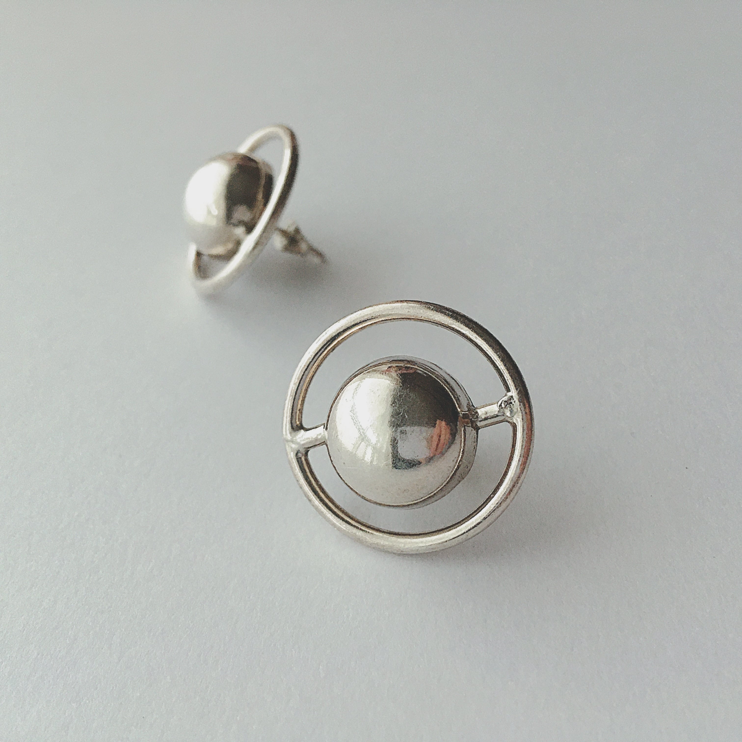 Vintage Mexico 925 sterling silver earrings ヴィンテージ　メキシコ製　スターリングシルバー　ピアス　b713