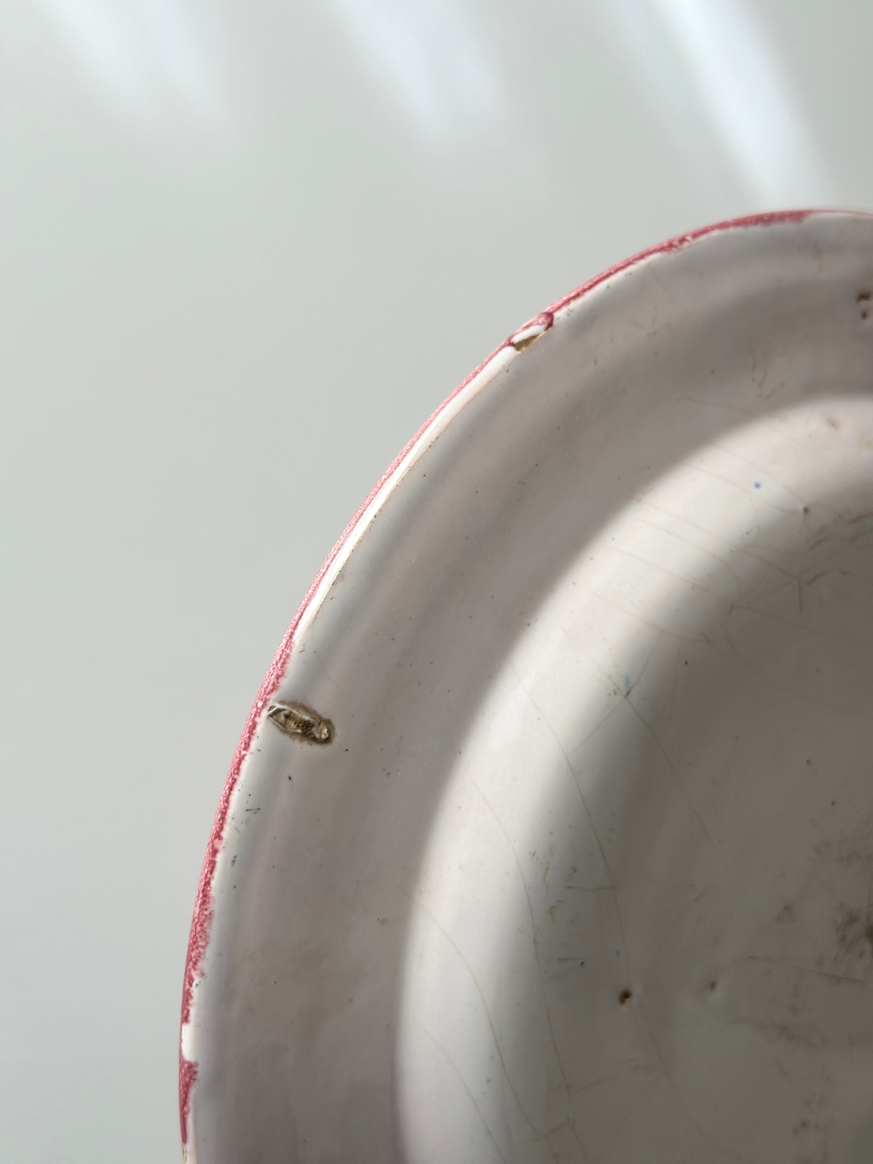 french vintage plate / 花柄のヴィンテージプレート | VIRON antique