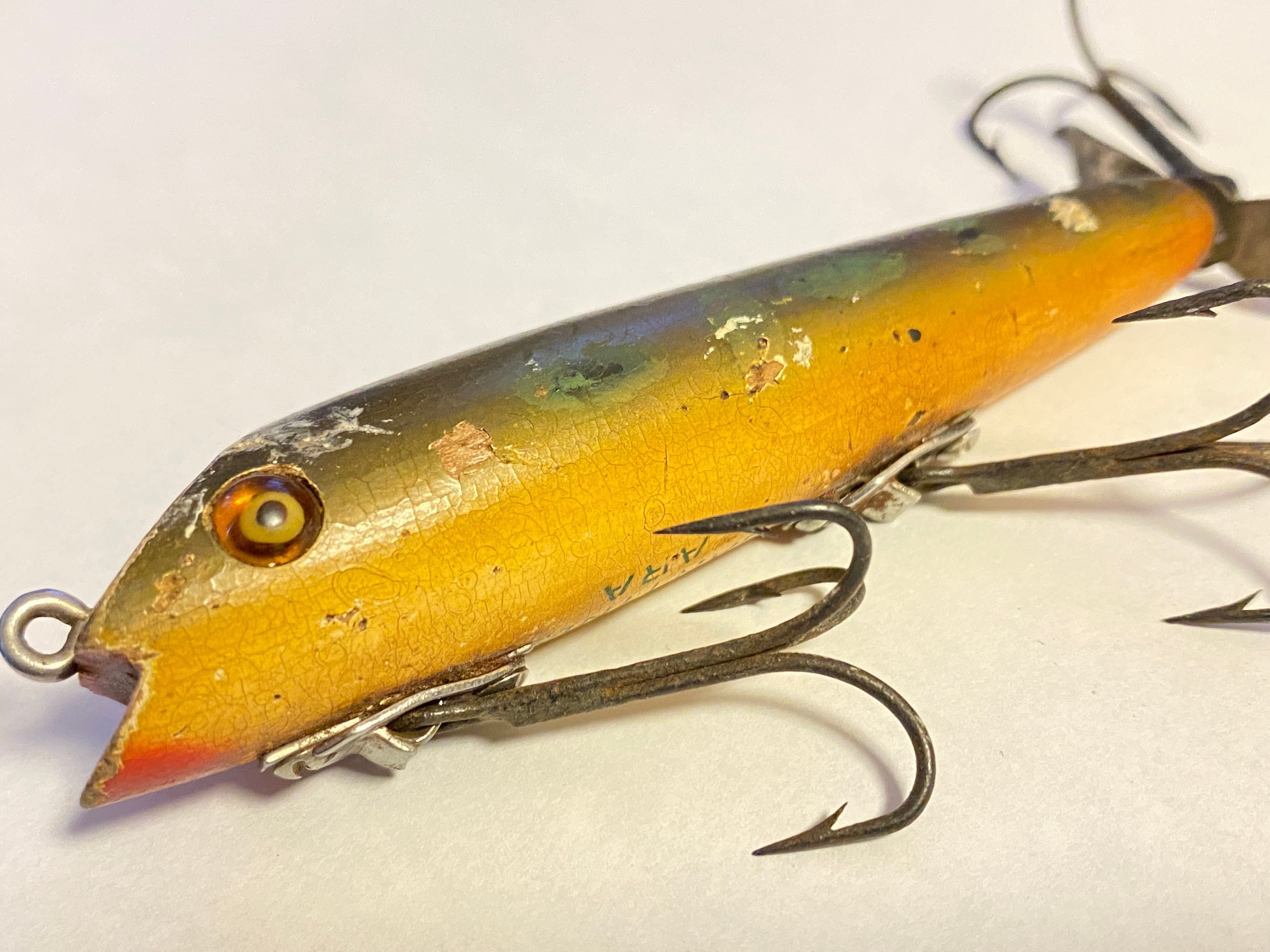 Heddon #2150 Musky Crazy Crawler Date:1939-1956 | Tackleshop GTA Heddon #2150 Musky Crazy Crawler Date:1939-1956 | Tackleshop GTA