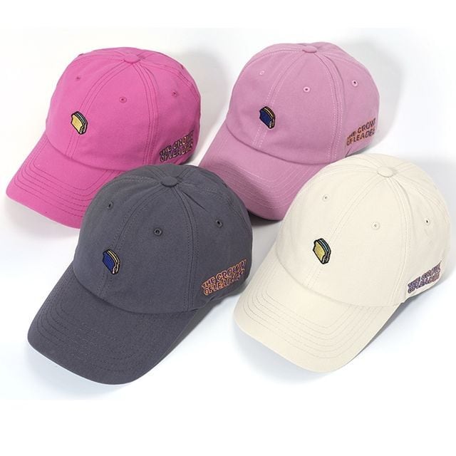 帽子キャップ 韓国 ピンク カラフル ユニセックス ストリート 通販