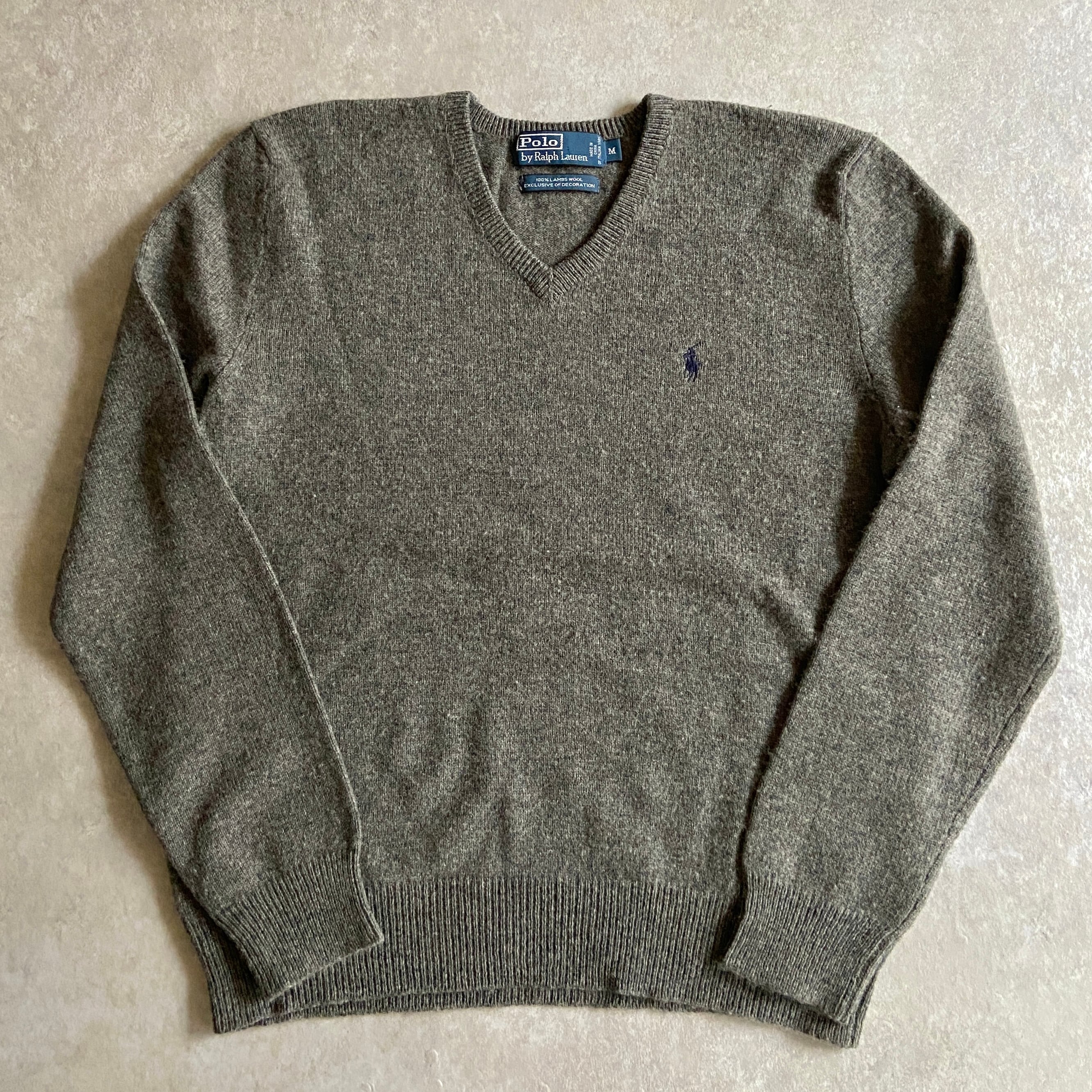 1990s Polo Ralph Lauren Wool Sweater M H781