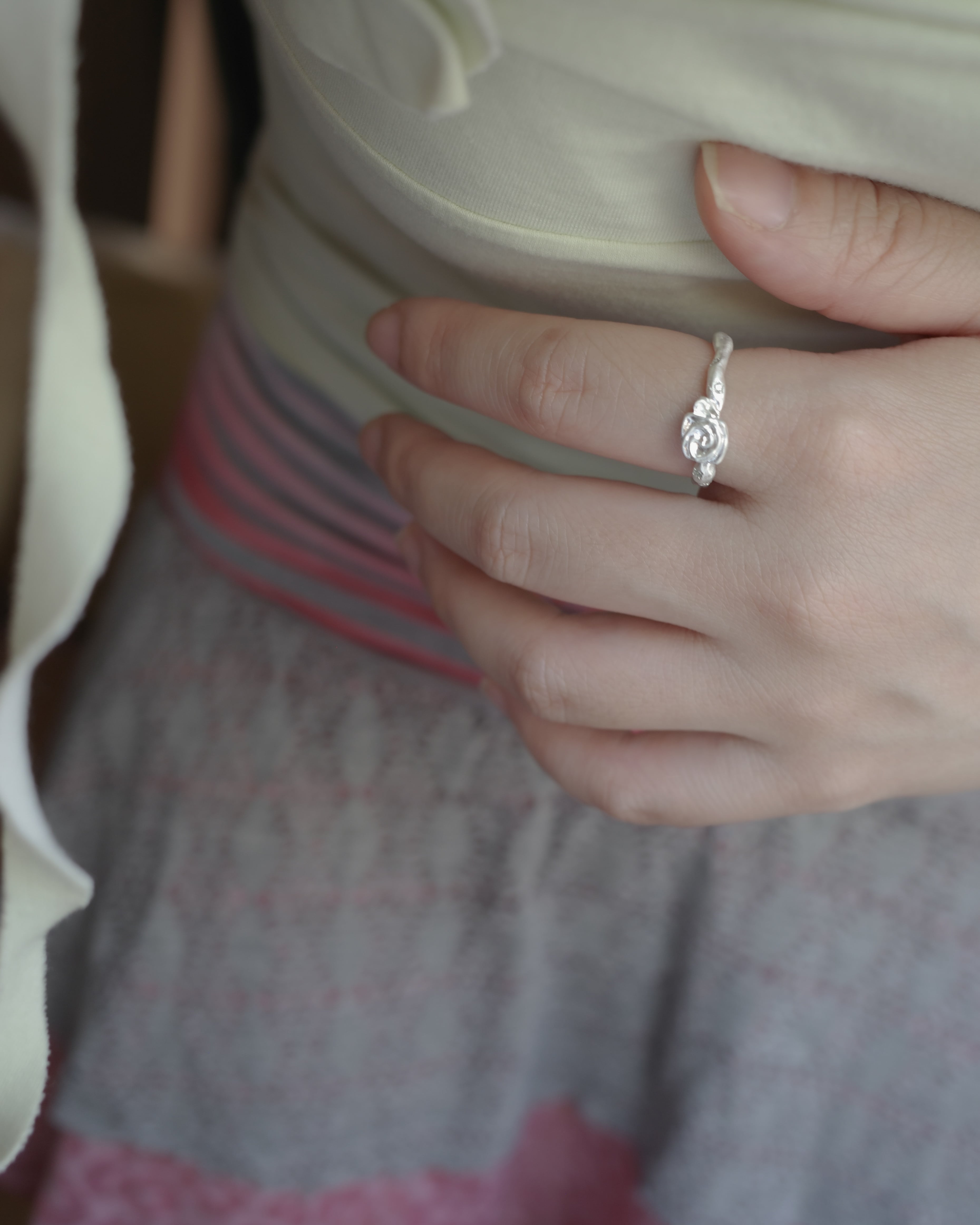 薔薇のring silver925 LJ25091R Rose ring | LANIE