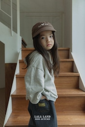 【取寄】LALALAND (Kids)モモフードT|秋服|韓国子供服| 26/SM
