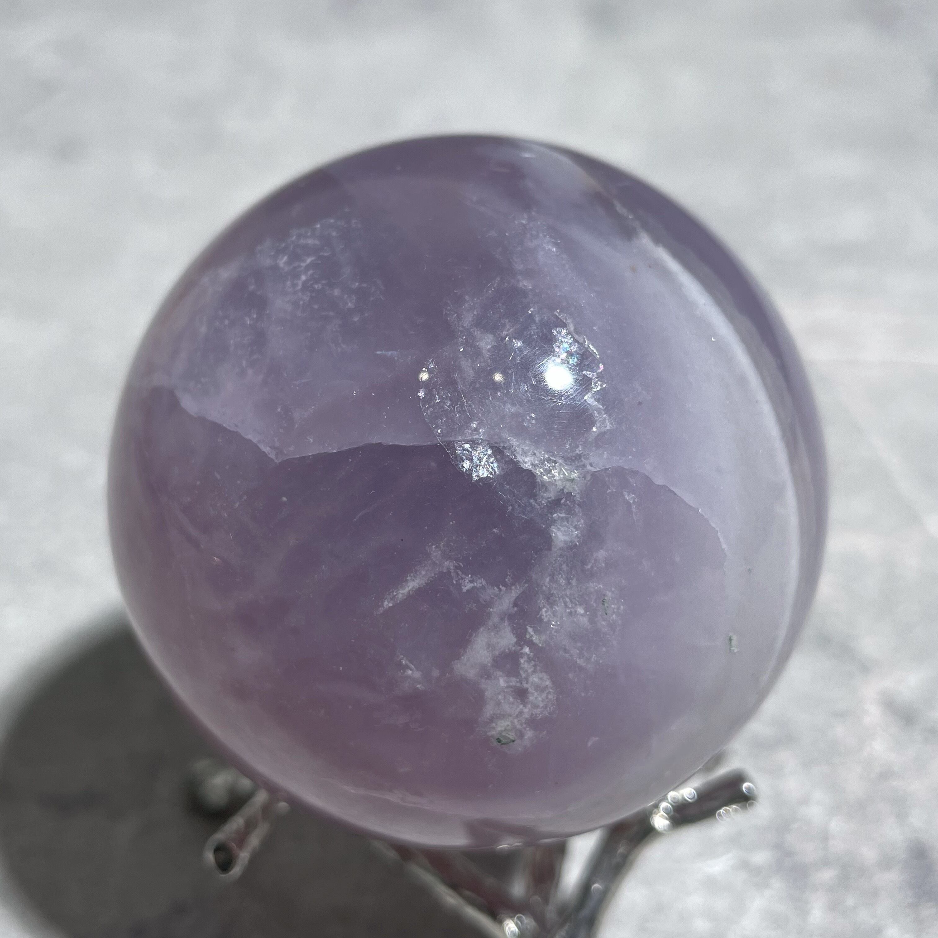 シルキーフローライト スフィア01◇ Silky Fluorite ◇天然石・鉱物