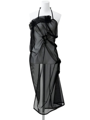 【25SS】Create Clair クリエイトクレイル / SPROUTING DRAPE APRON DRESS / ワンピース