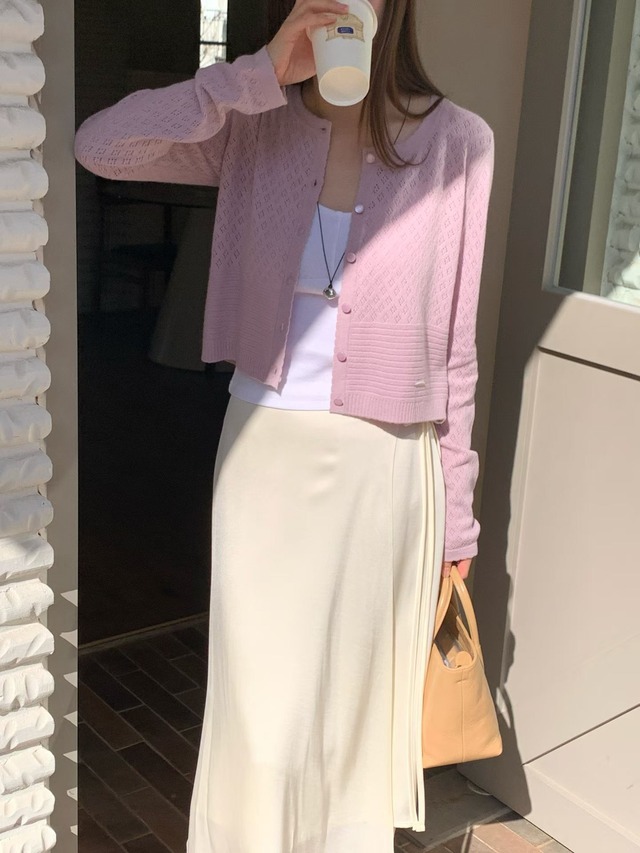 (予約) signature / Coco cardigan 3color