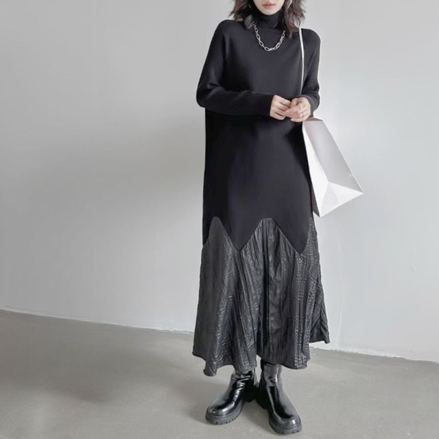 Lower switching dress C0594