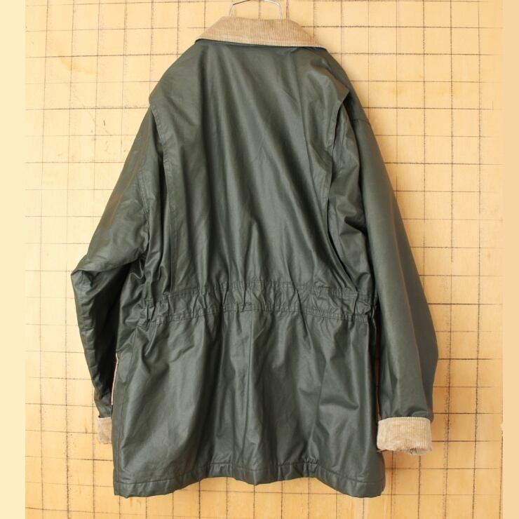 70s 80s USA製 Woolrich ウールリッチ レイン コート レディースL