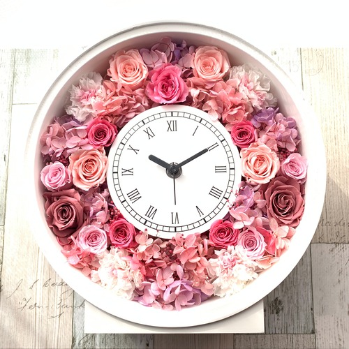 花時計　◆受注制作◆　ピンクＡＳ