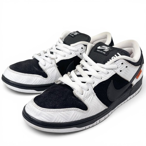 【NIKE SB】TIGHTBOOTH DUNK LOW PRO QS BLACK/WHITE スニーカー コラボ 29cm ナイキSB タイトブース ダンクロー プロ 限定 FD2629-100