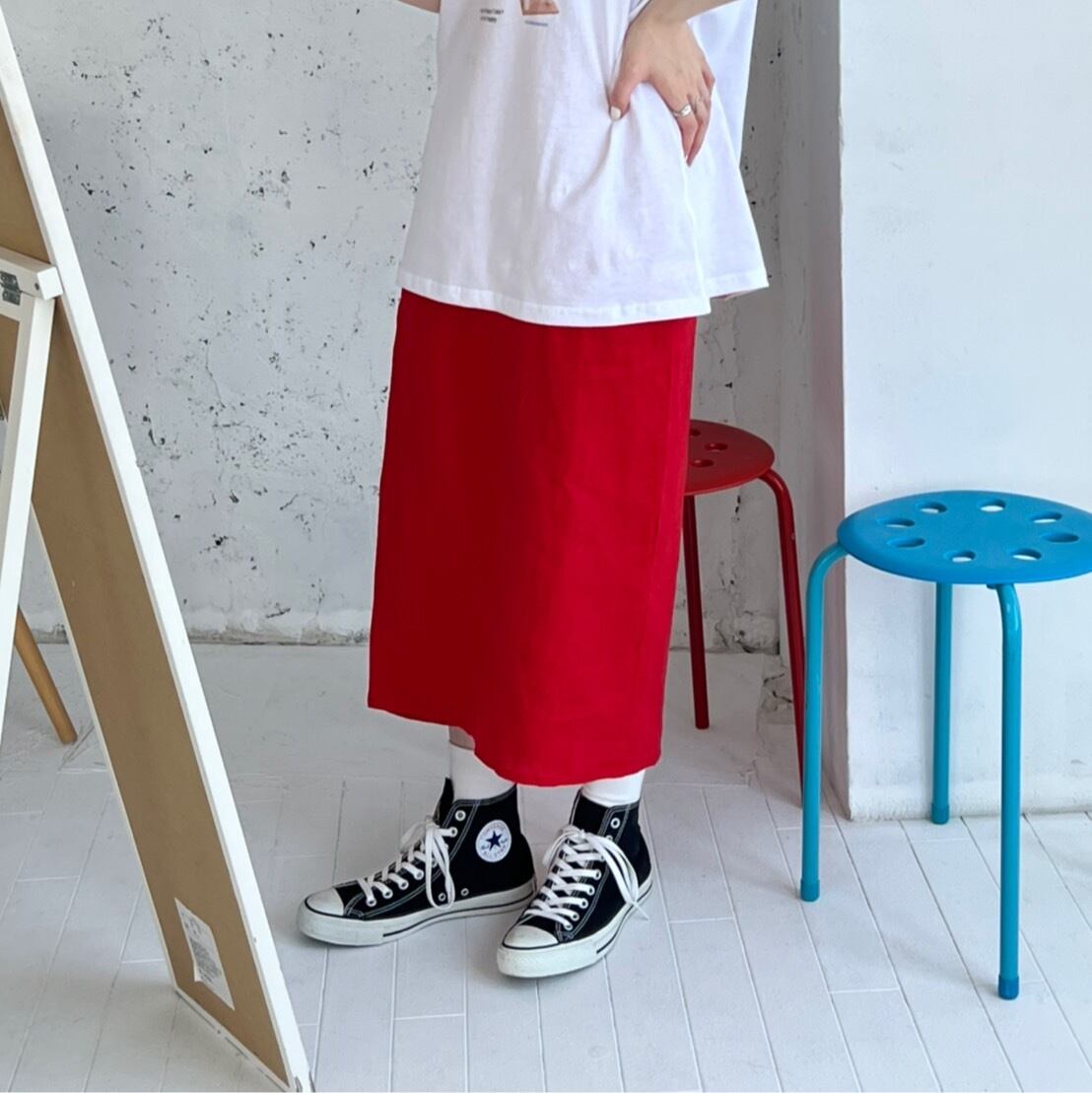 wraparound skirt_LN01108