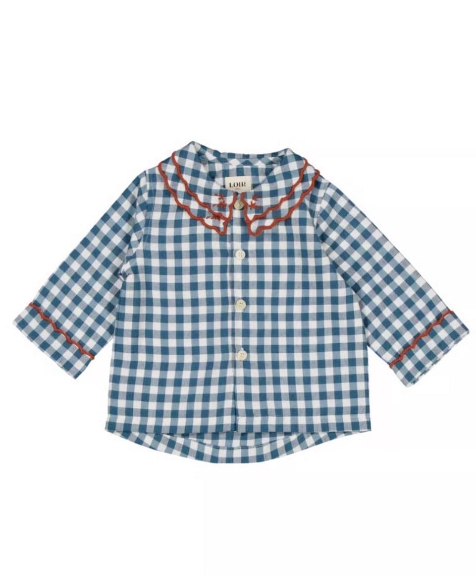 【Maison Marelle】Romper CARNOT maison marelle】Romper CARNOT- linen short sleeves | touche_bebe