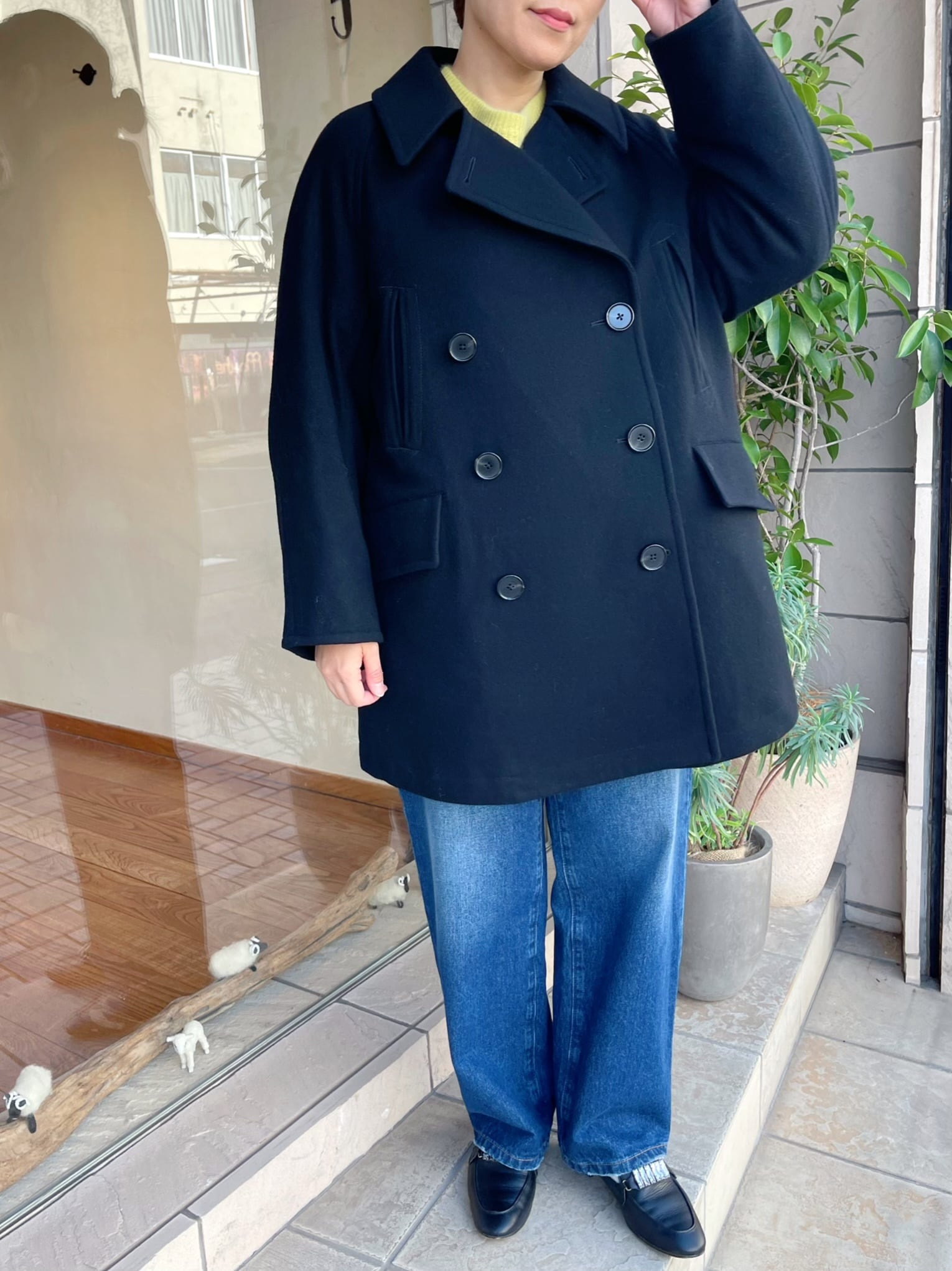 miffew /【ダウンにみえないアウター】 PEA DOWN COAT ピーダウン